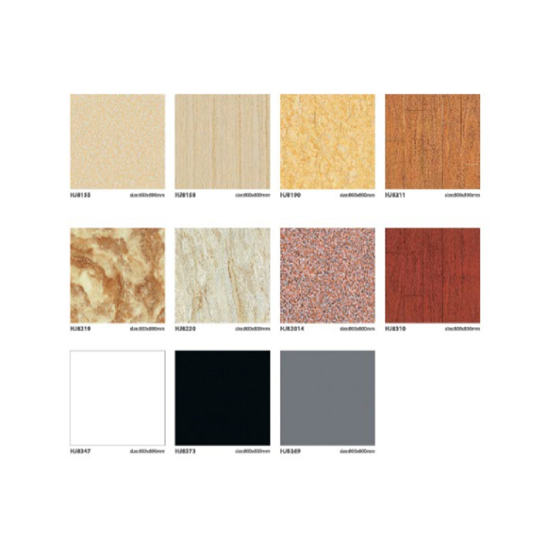 What are the differences in the effects of different glaze treatments on high-grade antique bricks?